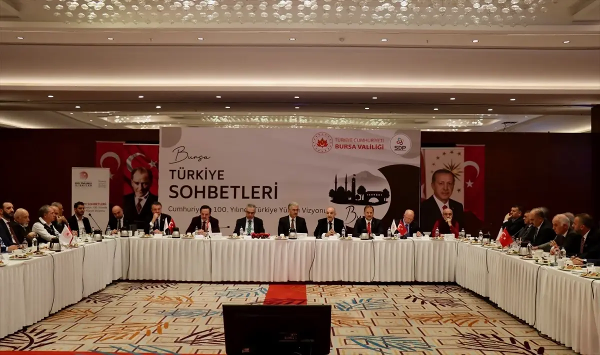 Bursa’da ‘Türkiye Sohbetleri’ Toplantısı