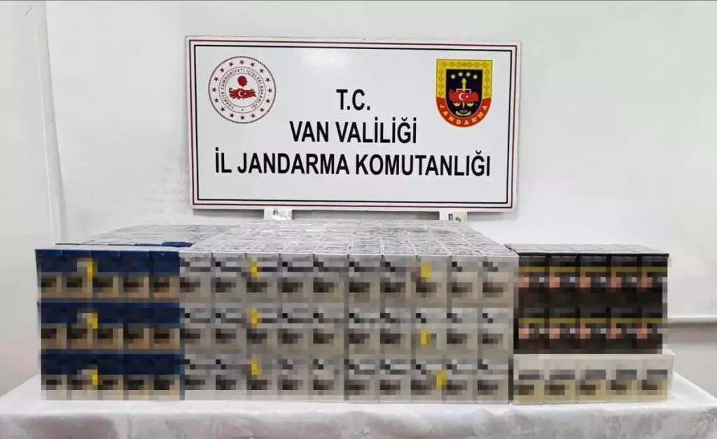 Van’da 1230 Paket Kaçak Sigara Ele Geçirildi