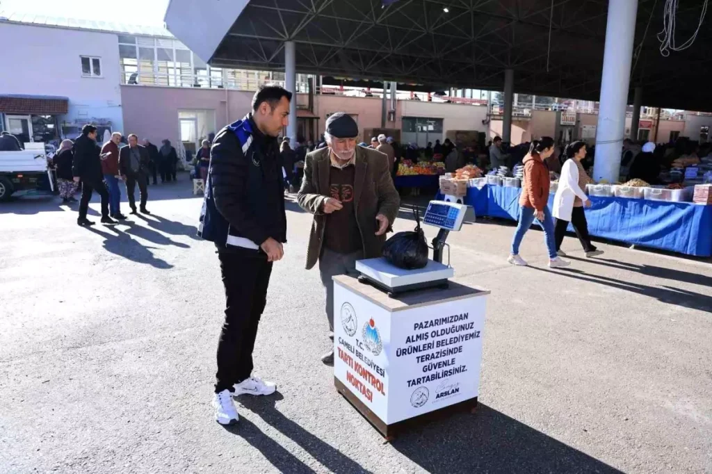 Çameli Belediyesinden ‘Güvenli Terazi’ Uygulaması