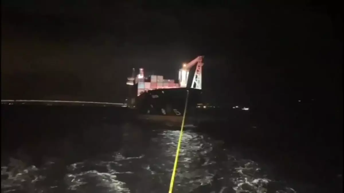 Orita Gemisinde Makine Arızası