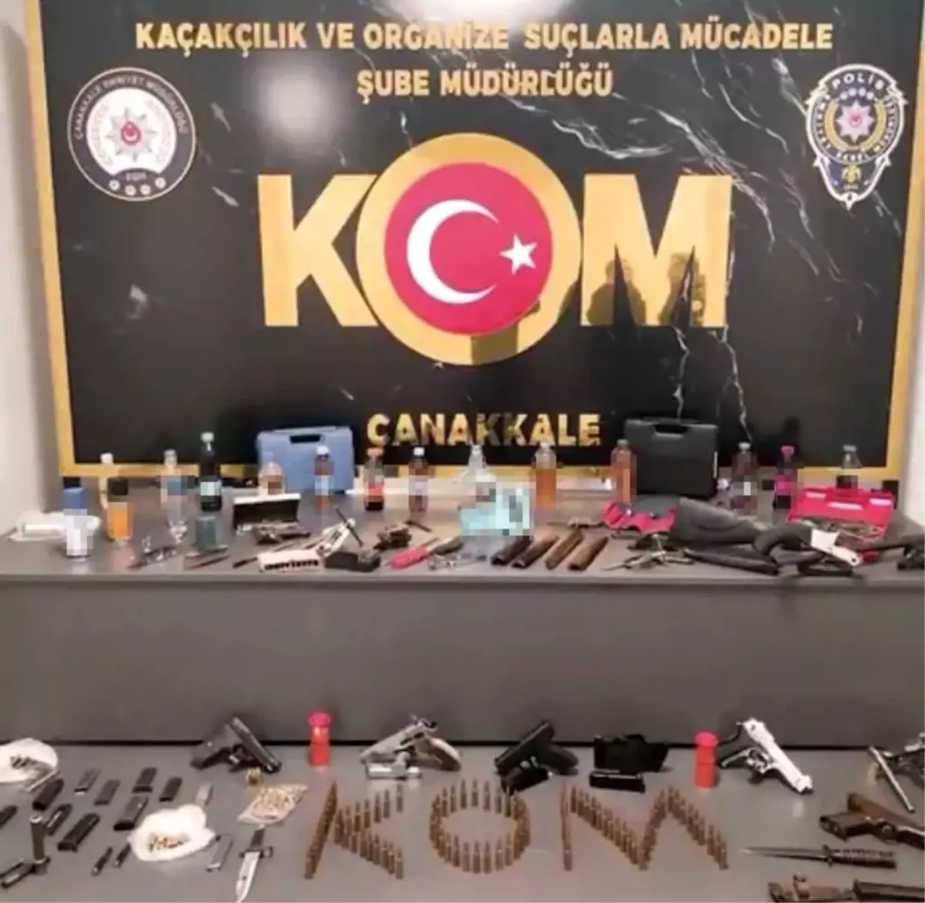 Çanakkale’de Kaçakçılık Operasyonu: 3 Tutuklama ve Milyonluk Malzeme Ele Geçirildi