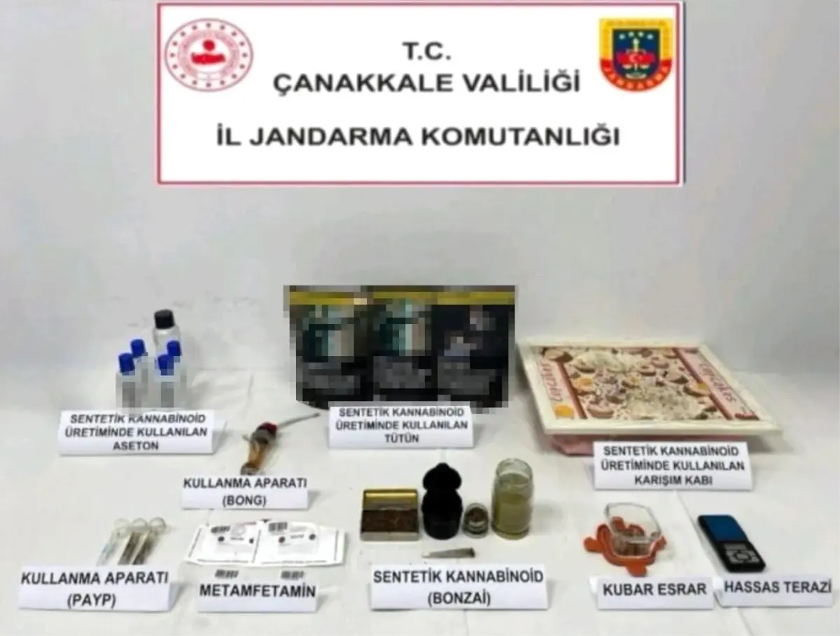 Çanakkale’de Uyuşturucu Operasyonu: 1 Tutuklama ve 11 Şüpheli Gözaltı