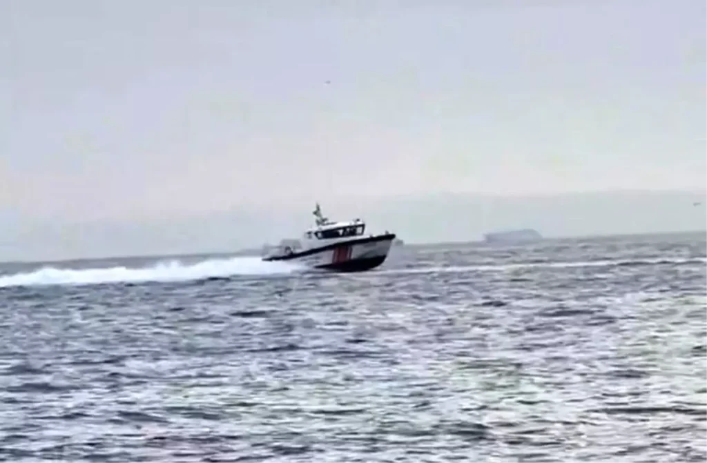 Çeşme’de Mülteci Botuna Kovalamaca