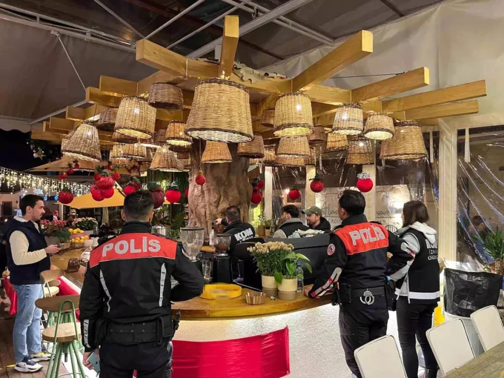Çeşme’de Yılbaşı Öncesi Eğlence Mekanlarına Sert Denetim