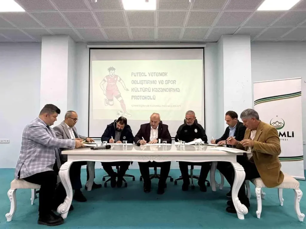 Çilimli’de Eğitim ve Spor İçin Güç Birliği Protokolü İmzalandı