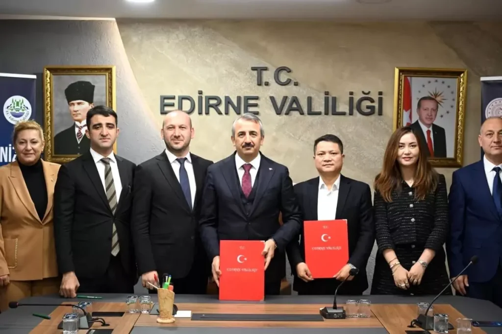 Çinli Firma Edirne’de 1.660 Kişiye İş İmkanı Sağlayacak, 116 Bin Metrekarelik Dev Yatırımın Detayları