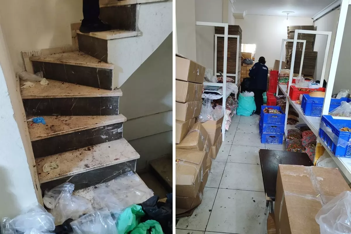 Çocukların Sağlığını Hiçe Saydılar! 9 Ton Şekerleme Ele Geçirildi