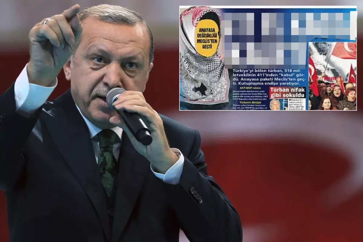 Cumhurbaşkanı Erdoğan 17 yıl önceki manşeti hatırlattı: Bunu nasıl unutabiliriz?