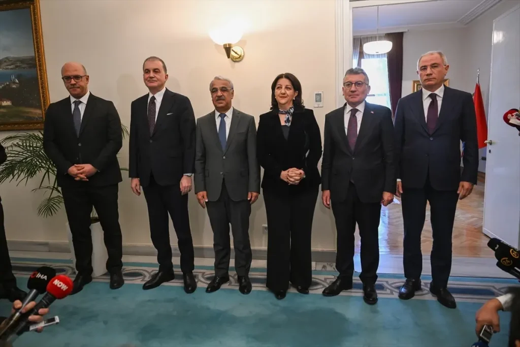 DEM Parti Heyeti AK Parti Grup Başkanlığını Ziyaret Etti: Siyasi İstişare ve Gelecek Planları Masada