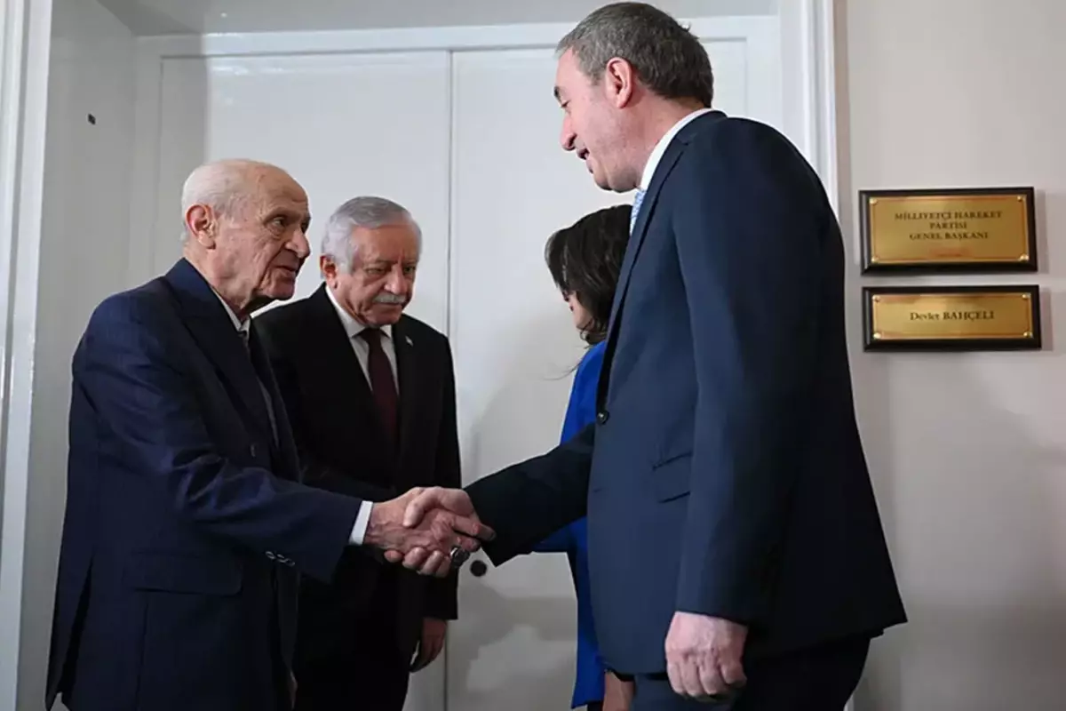 DEM Parti İmralı Heyeti, MHP Lideri Devlet Bahçeli’yi Ziyaret Edecek
