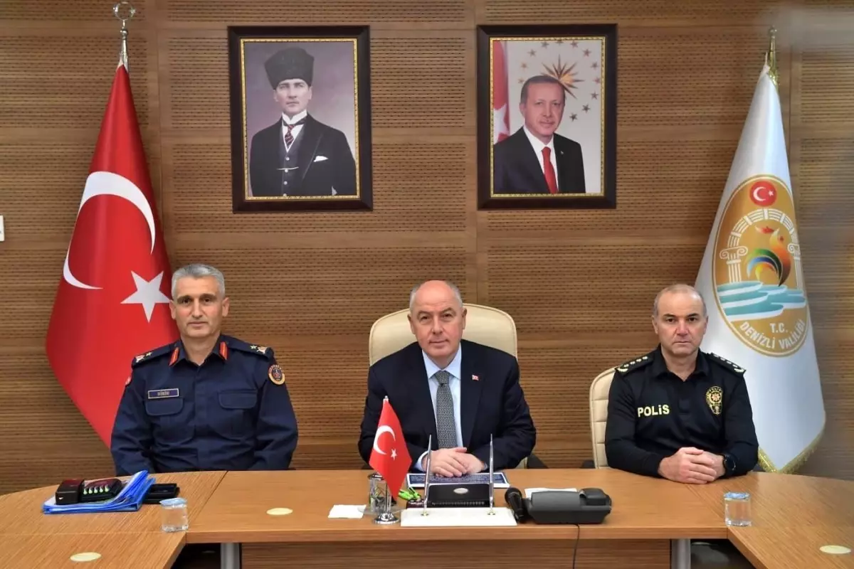 Denizli’de Suç Oranları Düştü