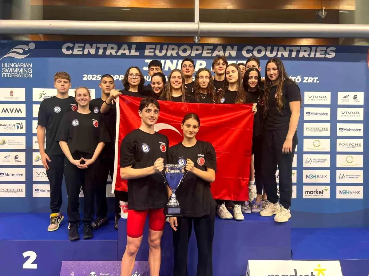 Türkiye Yüzme Takımı Avrupa’da İkinci!