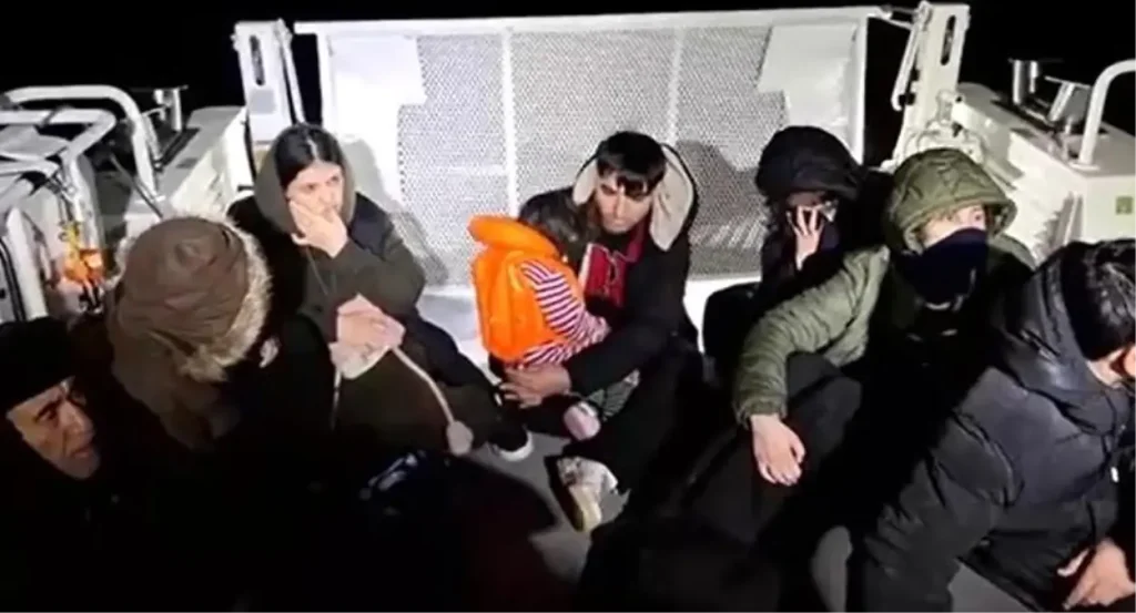 Didim’de 29 Düzensiz Göçmen Kurtarıldı