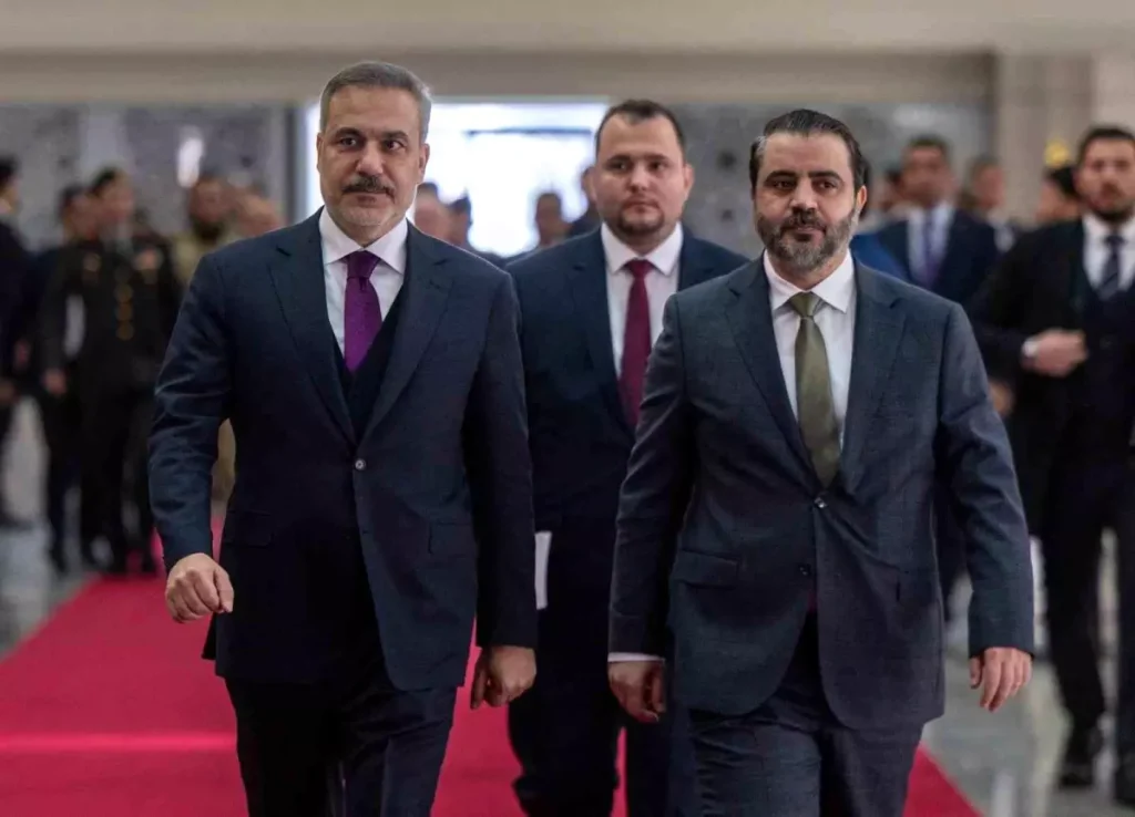 Türk Bakanlar Şam’da Suriye Lideri ile Buluştu