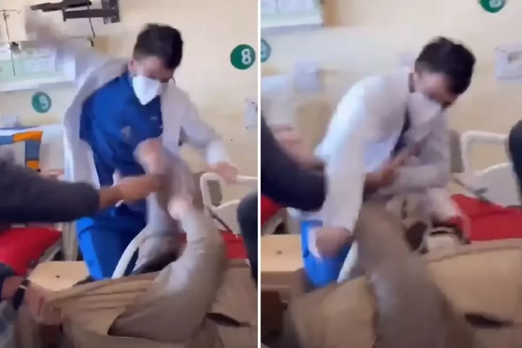 Doktorun Şiddeti: Boş Yatağa Uzanan Hastaya Feci Dayak!