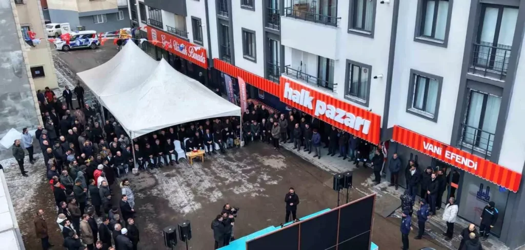 EBB’den yeni bir yatırım daha: Vaniefendi halk pazarı açıldı