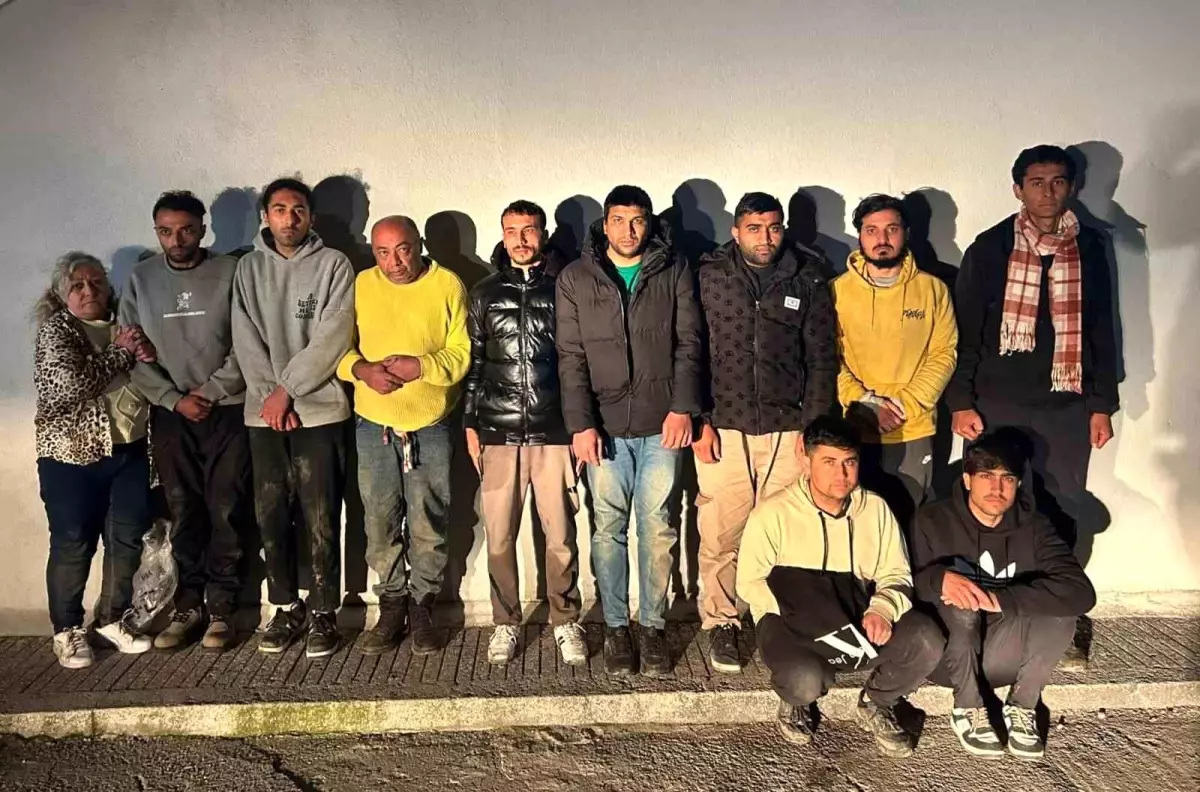 Edirne Uzunköprü’de 32 Kaçak Göçmen Büyük Operasyonla Yakalandı