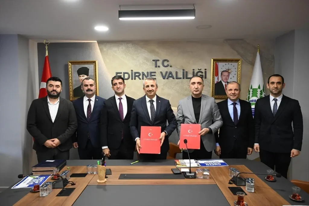 Edirne’de OSB’lerde tahsis sözleşmeleri imzalanmaya devam ediyor
