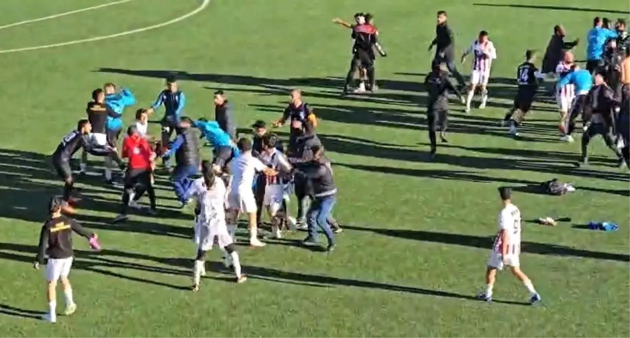 Elazığ Amatör Maçında Şiddetli Kavga: Emniyet Müdahalesi Gerekli Oldu