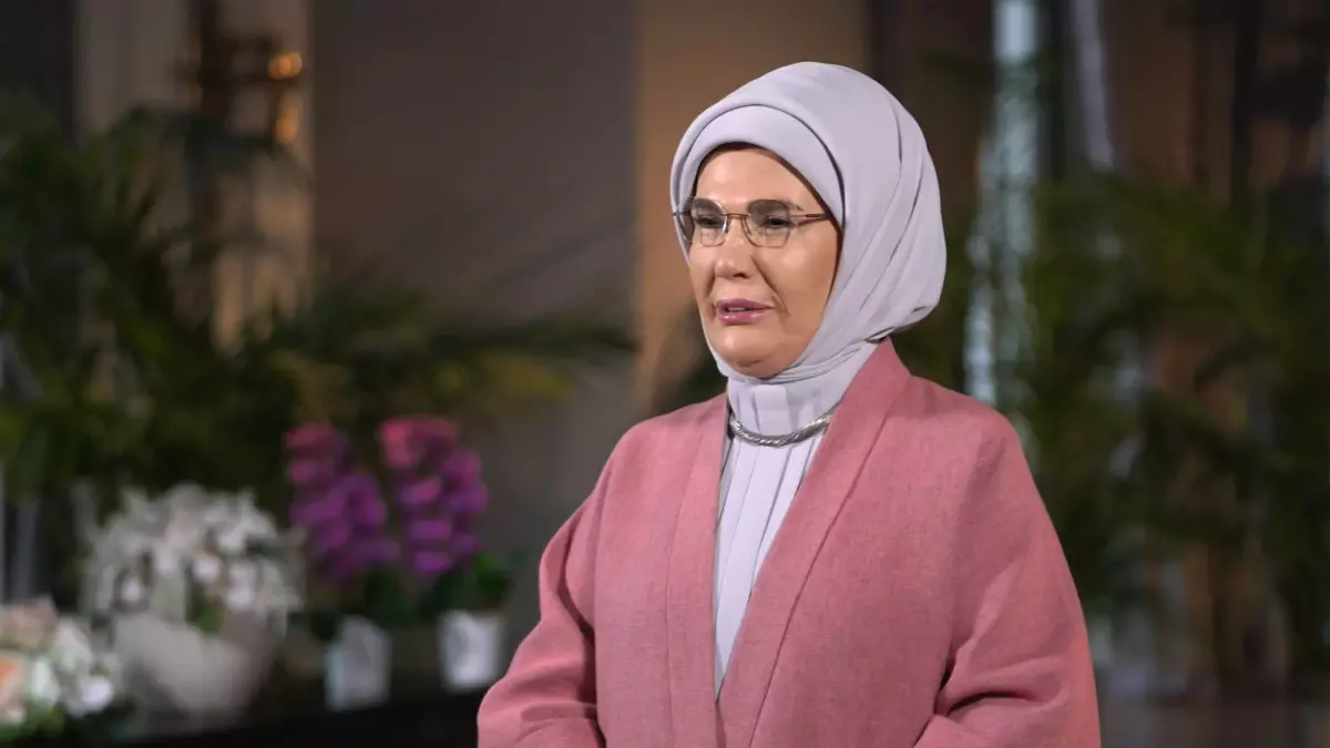 Emine Erdoğan: Kadınlar, Müreffeh ve Adil Bir Dünya İnşasının Ana Aktörleridir