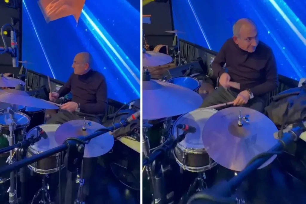 Ermenistan Başbakanı Paşinyan Davul Çalarken Görüntülendi: Liderlik Performansı Tartışma Yarattı