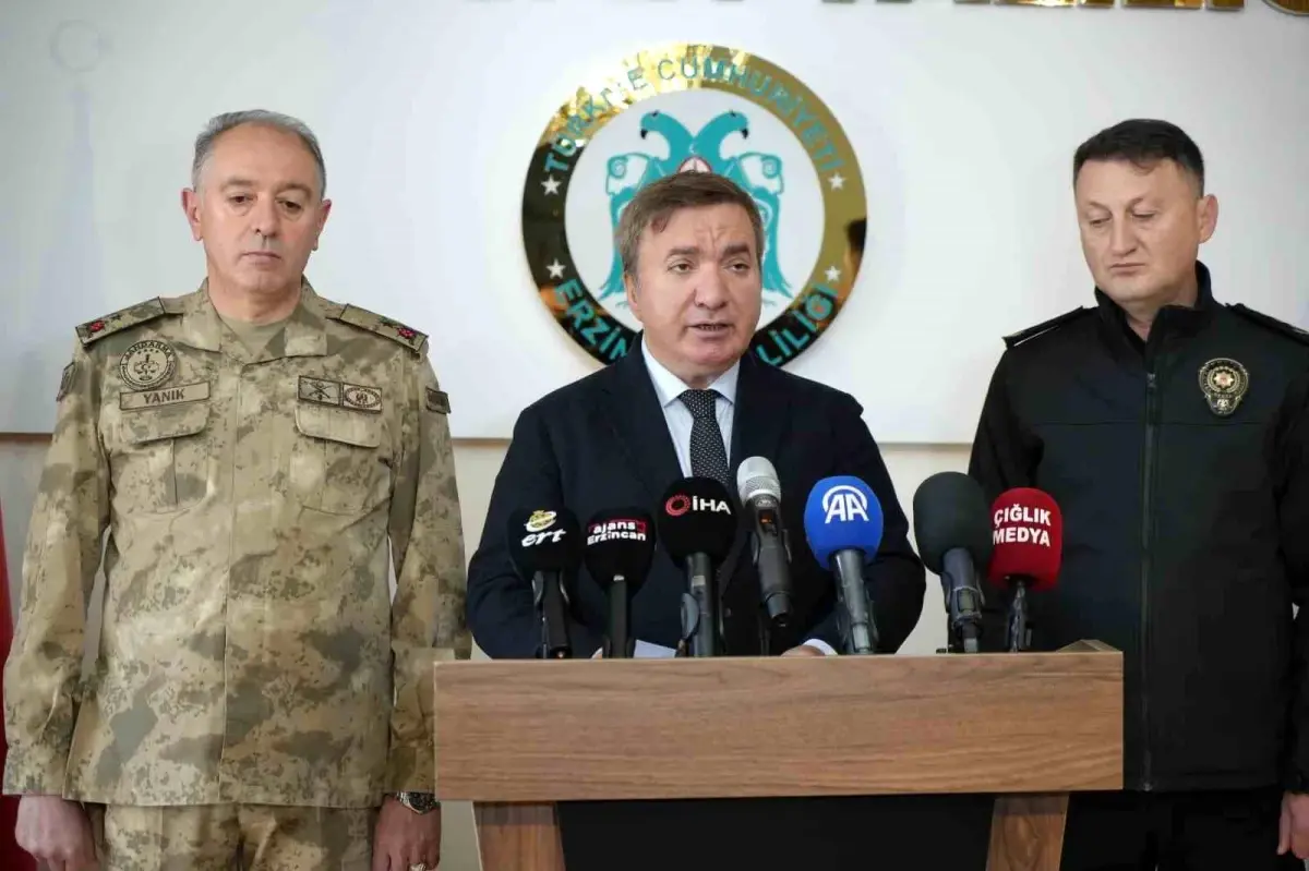 Erzincan’da Suçlarda Düşüş, Güvenlik Operasyonları Arttı