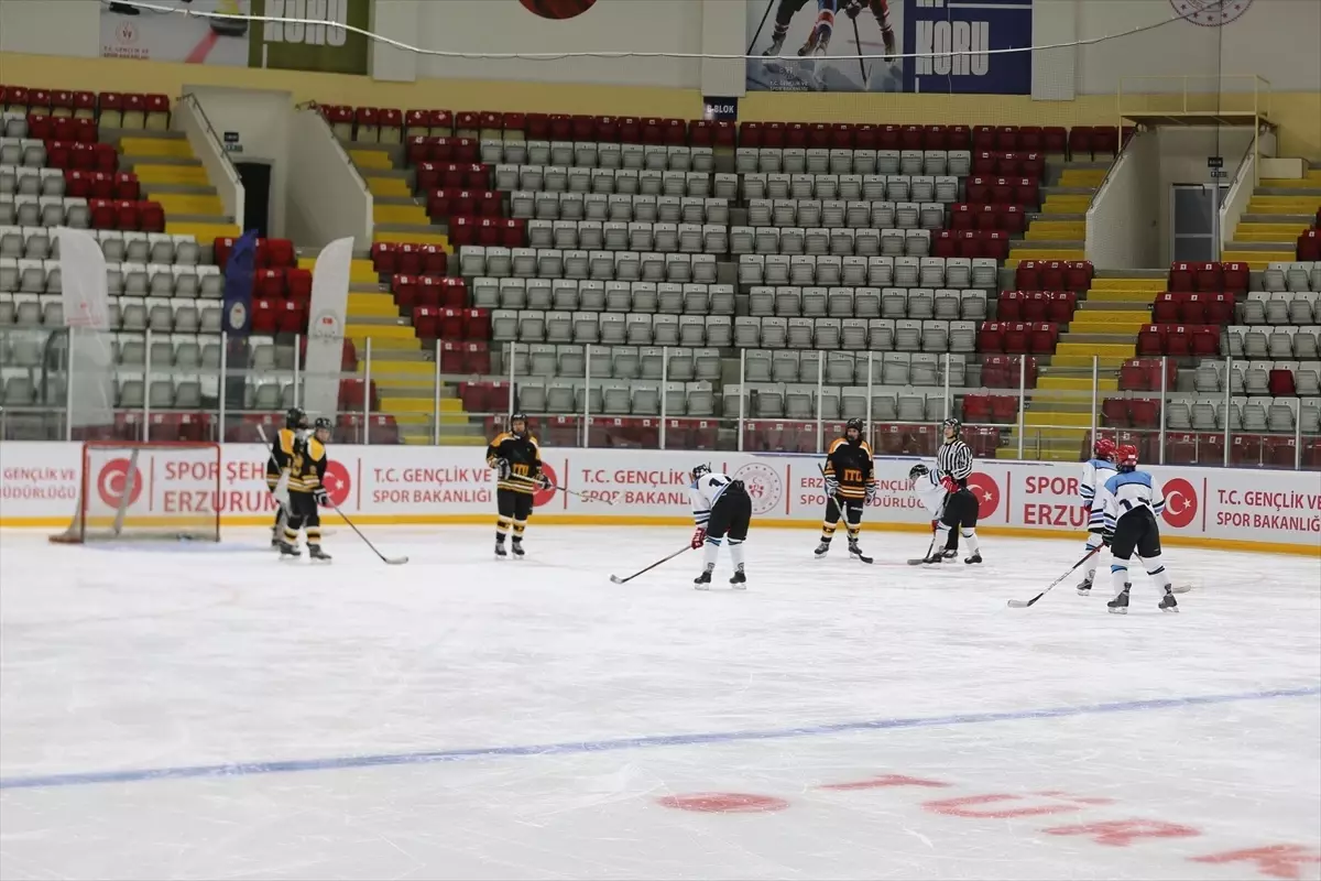 Buz Hokeyi Kış Spor Oyunları Erzurum’da Başladı