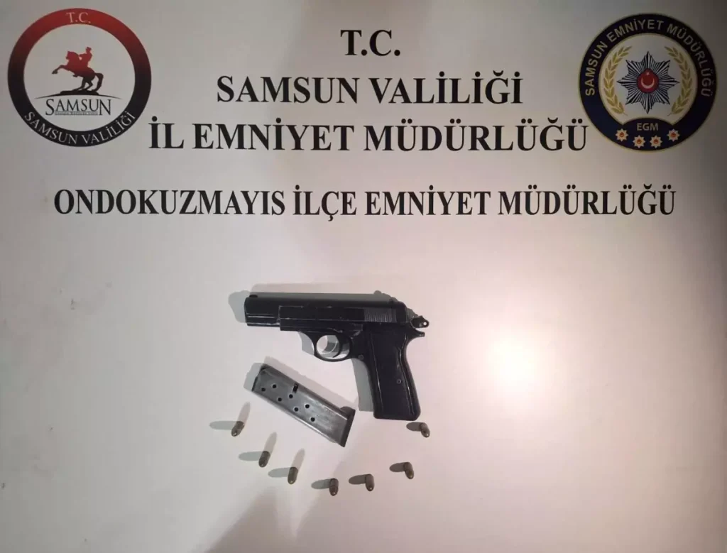 Samsun’da Aile İçi Şiddet Olayı: Silahlı Şüpheli Tutuklandı