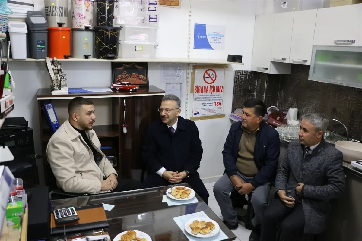 Engelli Girişimcilere Vali Ziyareti