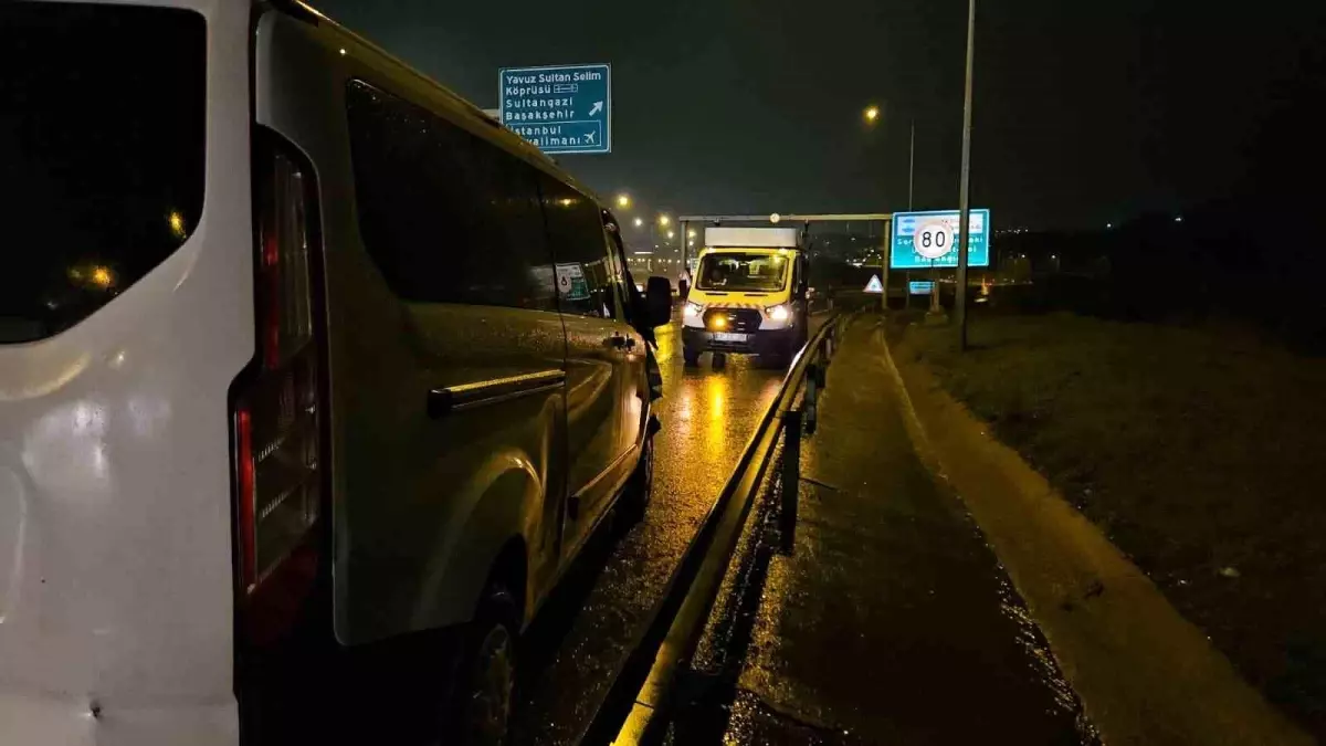 Eyüpsultan’da Zincirleme Kaza: 2 Yaralı