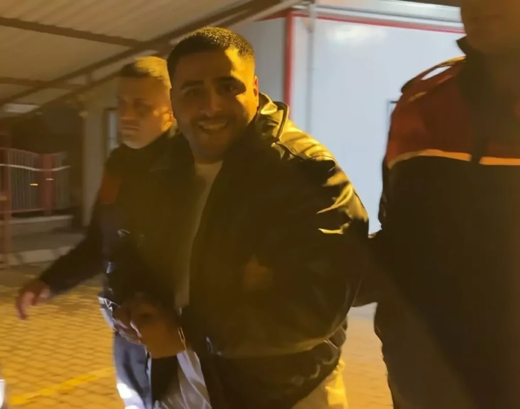 Mangal Başında Yakalandı