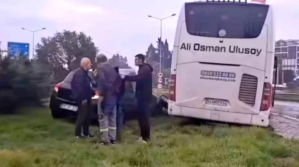Söke’de Yağmurlu Hava Trafik Kazasına Neden Oldu