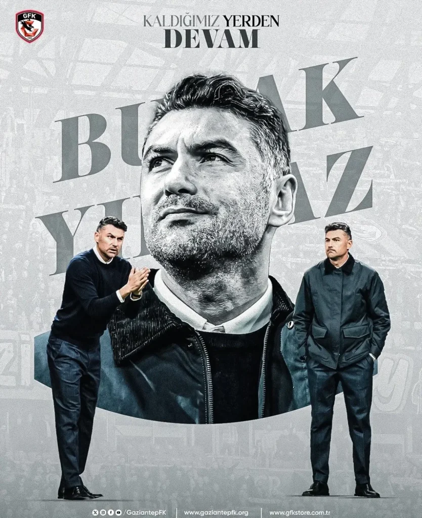 Burak Yılmaz, Gaziantep FK ile Yeniden Anlaştı: Şehir Futboluna Yeni Bir Sayfa