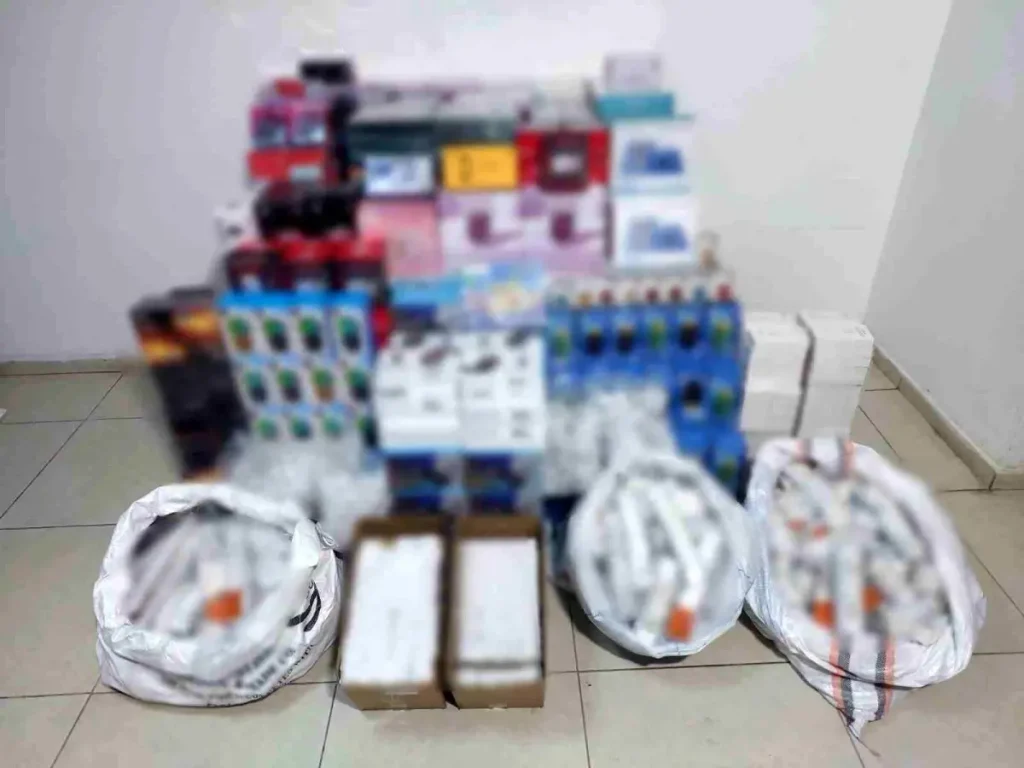 Gaziantep’te Gümrük Kaçağı Eşya Ele Geçirildi