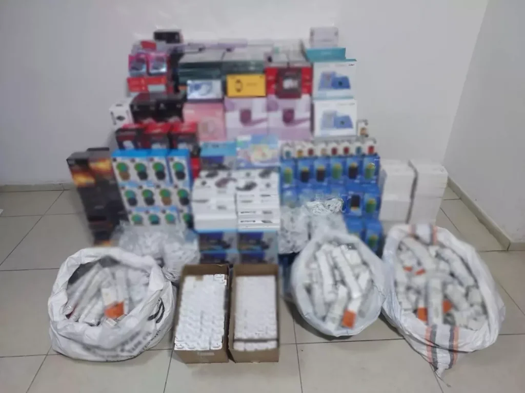 Gaziantep’te Kaçak Elektronik Eşya Operasyonu