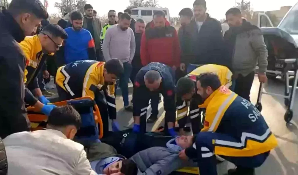 Gaziantep’te Motosiklet Kazası: 2 Yaralı