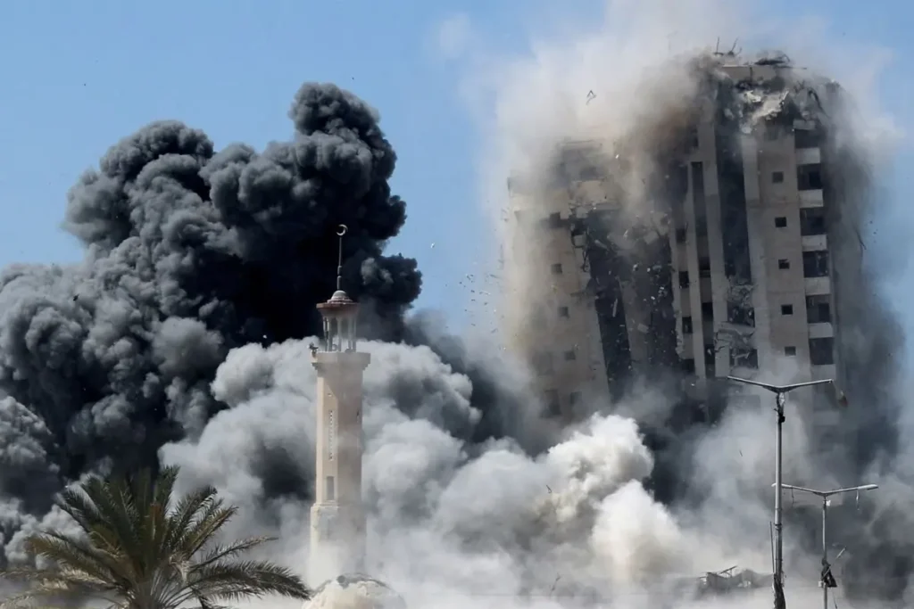 Gazze’de Fırtına Felaketi: 22 Bina Yıkıldı, Enkaz Altında 18 Can Aldı!