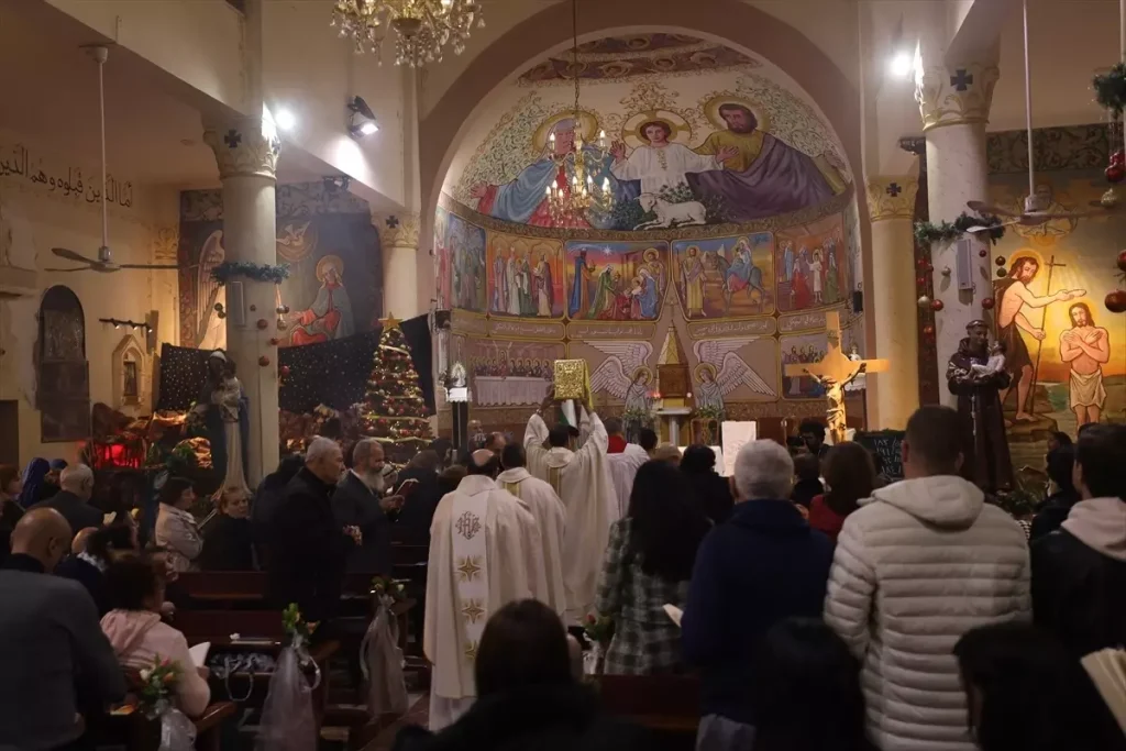 Gazze’de Noel Ayini Umut Semaçlarıyla İdame Edildi