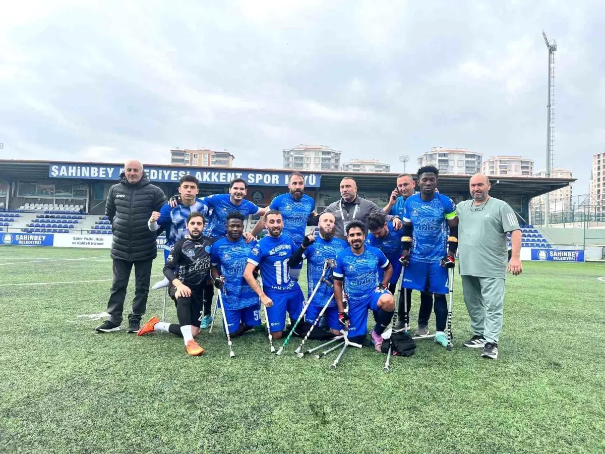 Gebze Belediyesi Ampute Futbol Takımı Sezona Galibiyetle Başladı