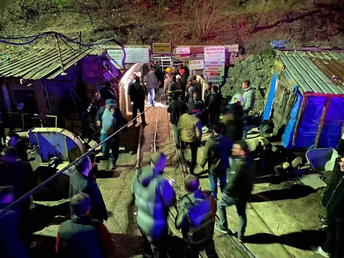 Gökler Beldesi’nde Maden Ocağında Gaz Sıkışması