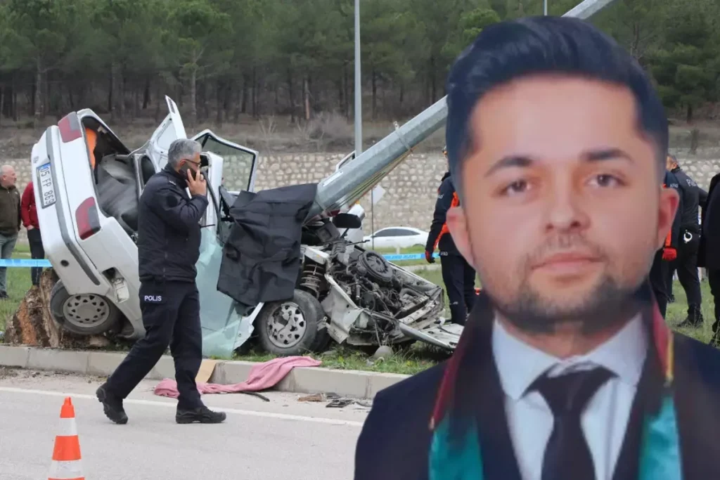 Genç avukatı hayattan koparan kaza kamerada! Bir ay önce mesleğe başlamış