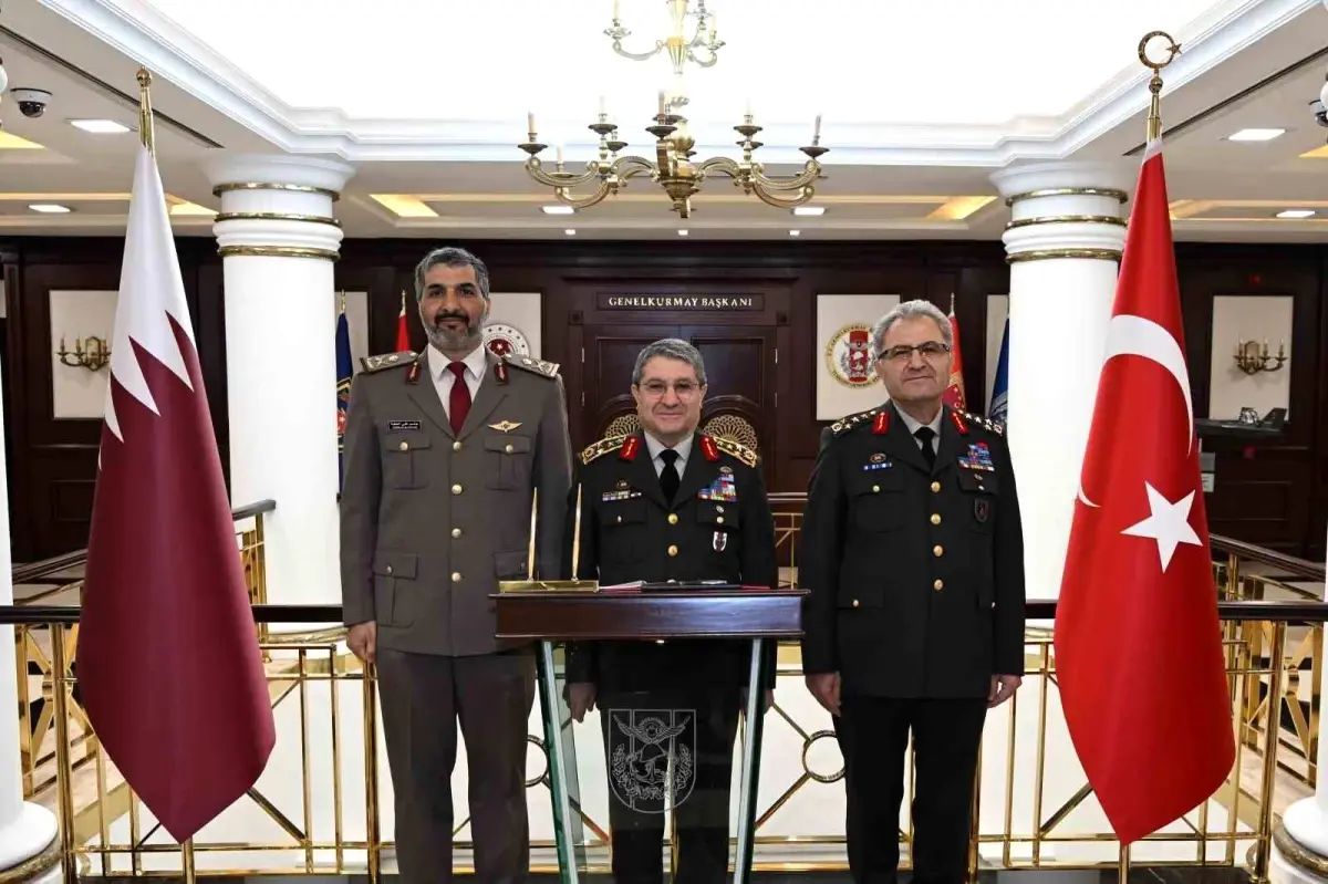 Genelkurmay Başkanı Bayraktaroğlu, Katar Kara Kuvvetleri Komutanı Al‑Attiyah’ı Ankara’da Kabul Etti