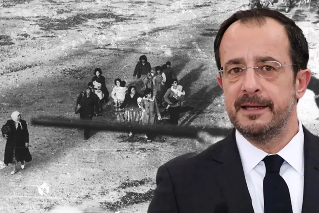 Güney Kıbrıs lideri “Kanlı Noel” katliamını “Kahramanlık” ilan etti