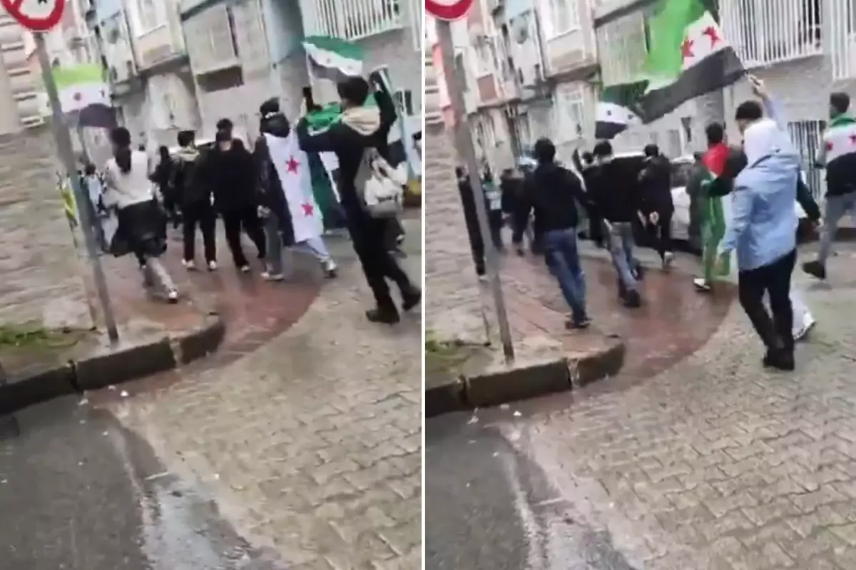 Görüntü bugün İstanbul’da kaydedildi