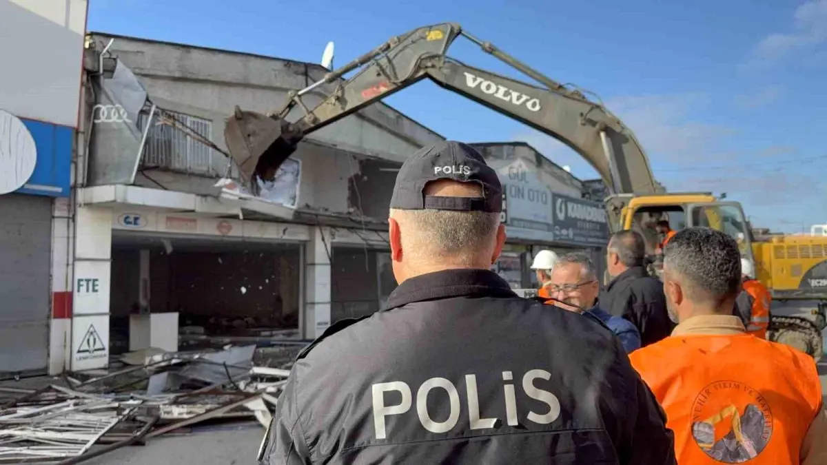 Gülsan Sanayi Sitesi’nde İlk Yıkım Başladı: Kentsel Dönüşümün Çıkış Noktası