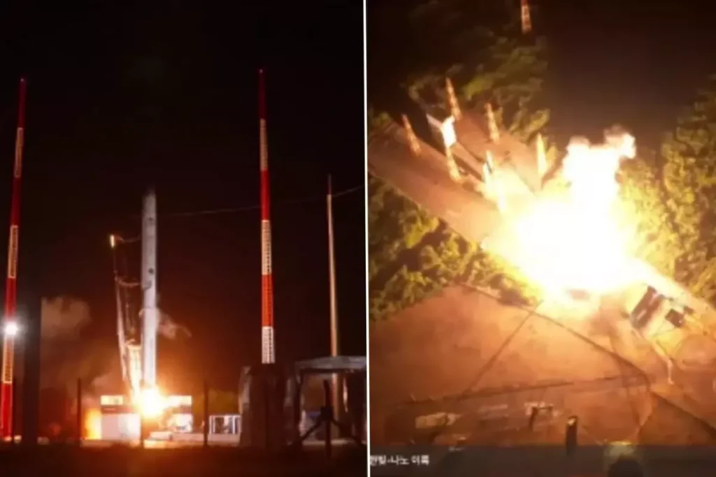 Güney Kore’nin İlk Ticari Uzay Roketi Deneme Uçuşunda Başarısız Oldu