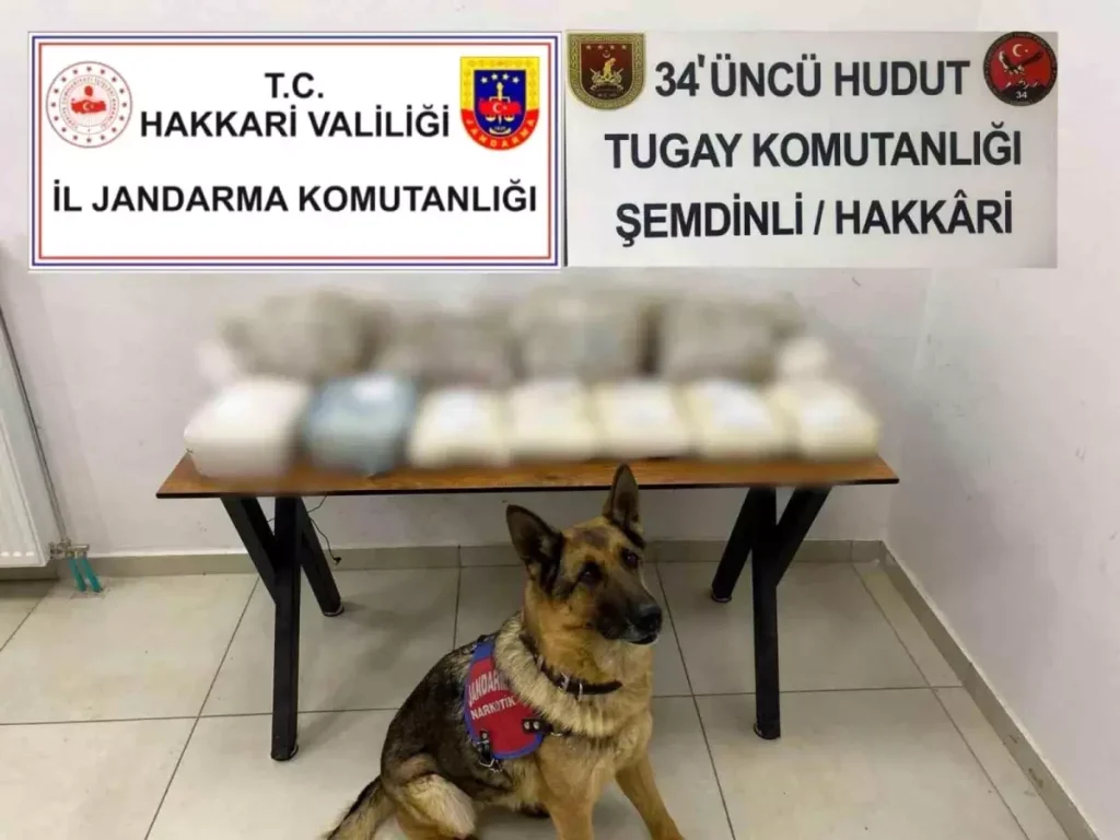 Şemdinli’de Uyuşturucu Operasyonu
