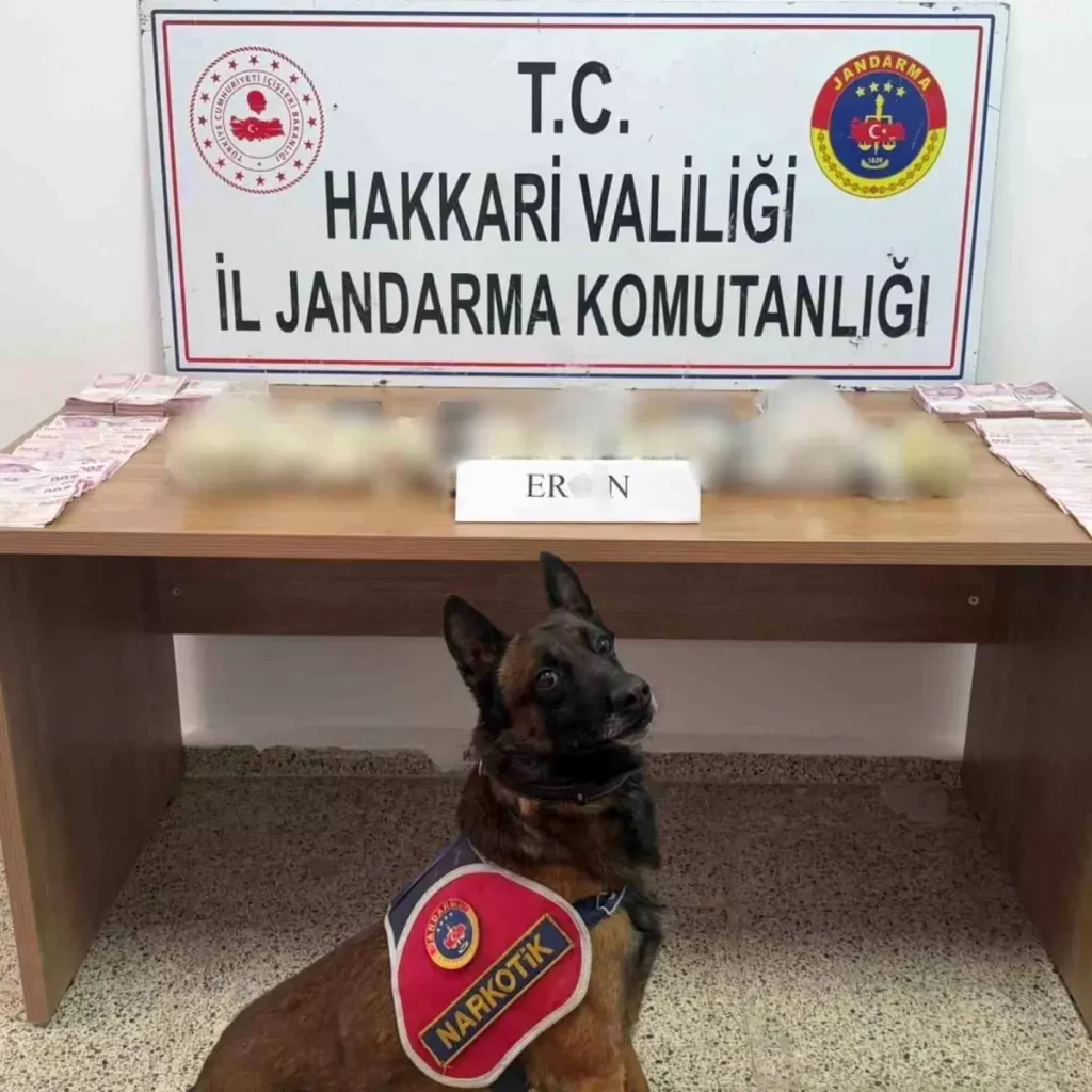 Hakkari’de Uyuşturucu Operasyonu: 5 Kilo Eroin Ele Geçirildi