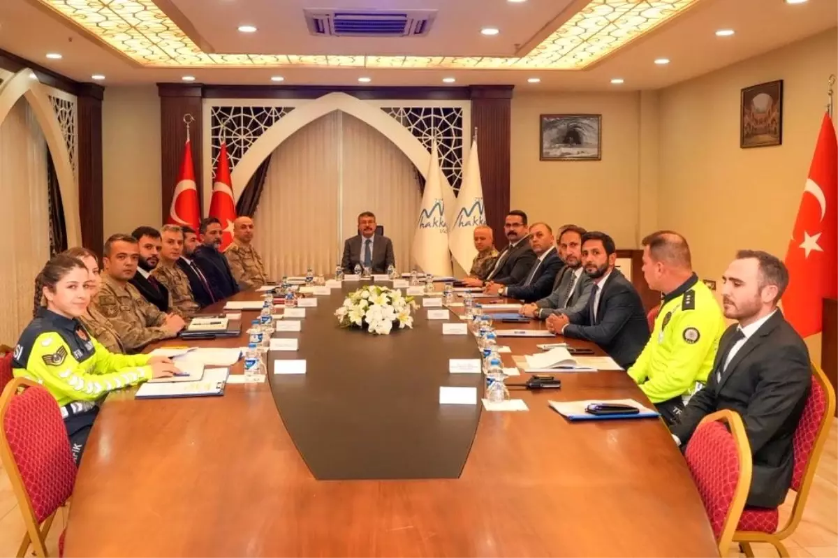 Hakkari’de Asayiş Olayları %11 Azaldı, Narkotik ve Kaçakçılık Operasyonları Çifte Katlandı