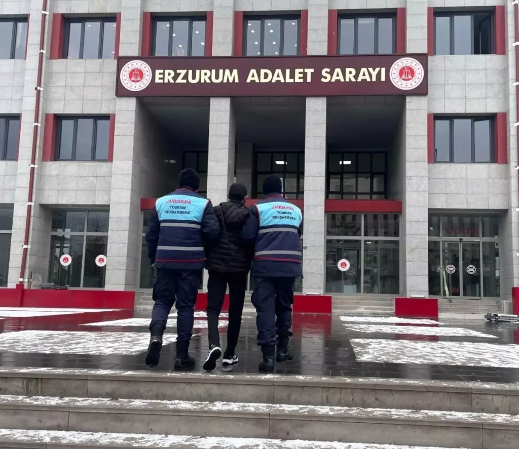 Uyuşturucu suçlusu Erzurum’da yakalandı